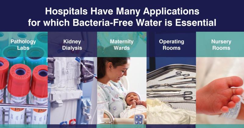 Join the List of Hospitals Utilizing the SANITRON Ultraviolet Water Purifier