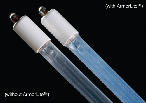 Armor Lite Safety Shield on Lamps